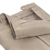 Rota Slim - Fit Cotton and Cashmere - Blend Pleated Trousers in Beige - SARTALE