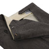 Rota Slim - Fit Wool and Cashmere - Blend Pleated Herringbone Trousers in Dark Brown - SARTALE