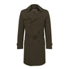 Sealup Classic Trench Coat in Military Green - SARTALE