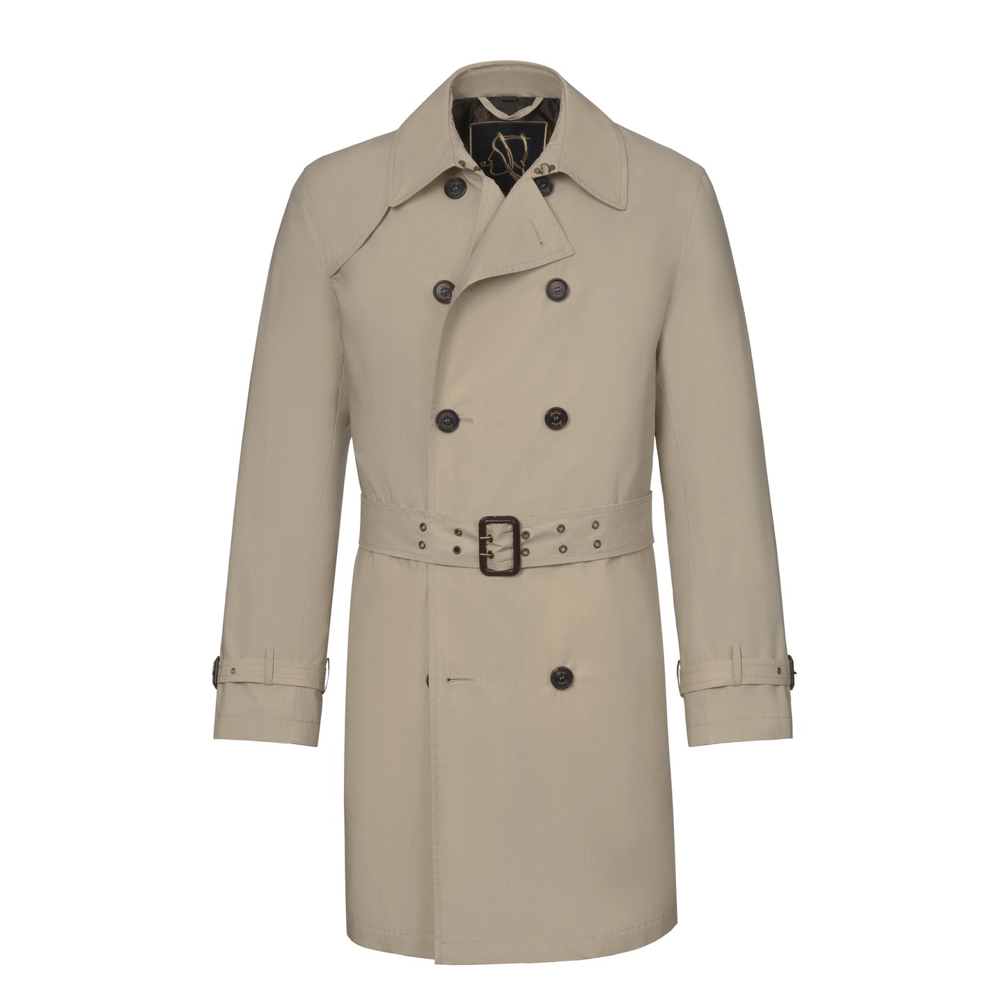 Sealup Classic Trench Coat in Pastel Sand - SARTALE