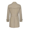 Sealup Classic Trench Coat in Pastel Sand - SARTALE