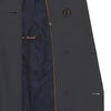 Sealup Classic Trench Coat in Space Blue - SARTALE