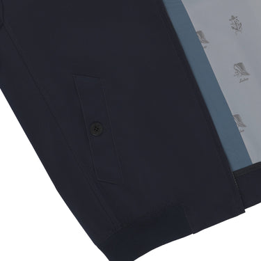 Sealup Stretch Blouson in Navy Blue - SARTALE