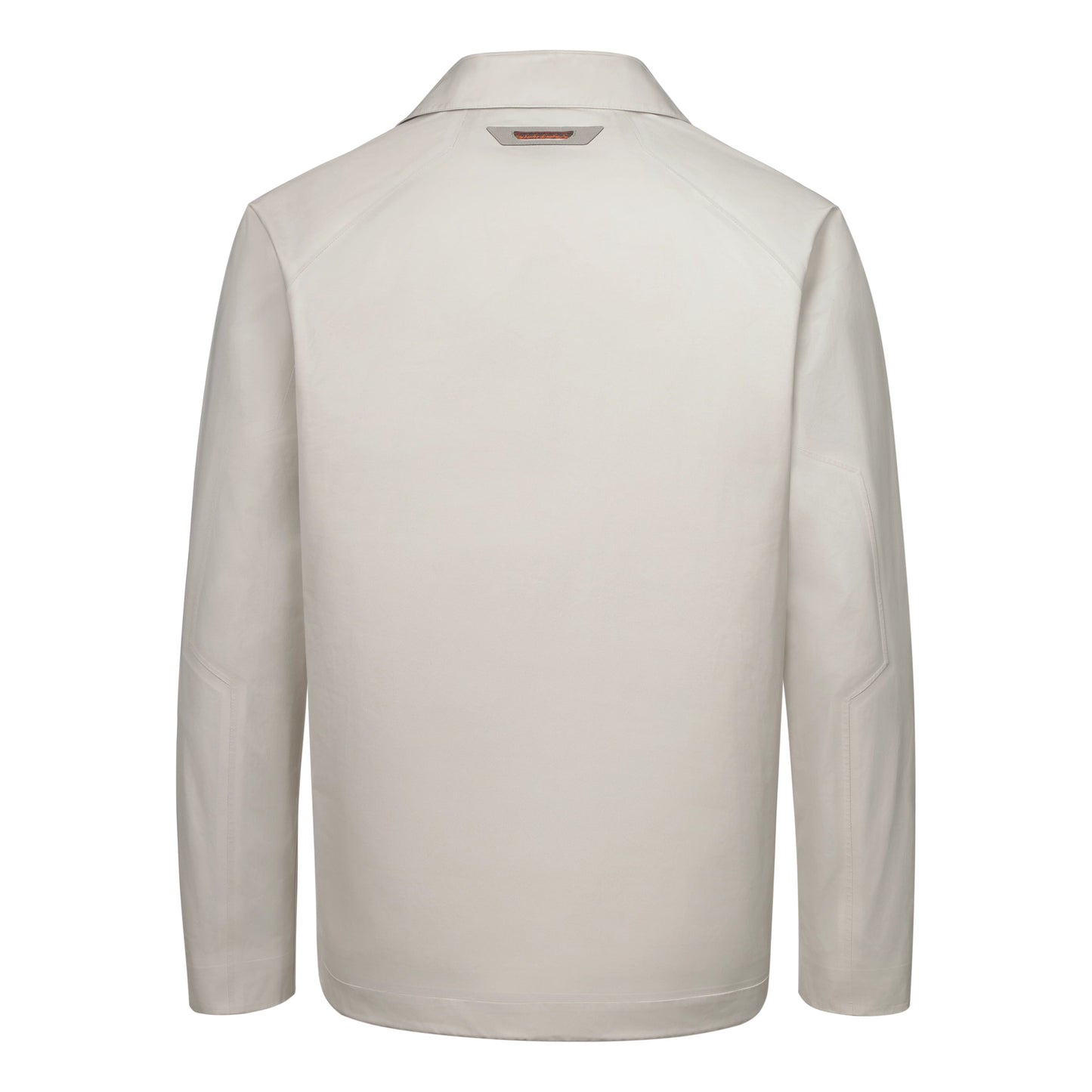 Sease Cotton - Blend Overshirt in Pearl Grey - SARTALE