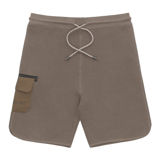 Sease Cotton - Blend Sport Shorts in Sand - SARTALE