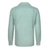 Sease Linen - Cotton Blend Polo Shirt in Crystal Water - SARTALE
