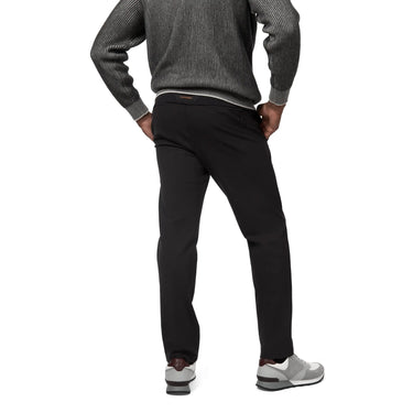 Sease Stretch - Virgin Wool and Nylon - Blend Bonded Trousers in Graphite Grey - SARTALE