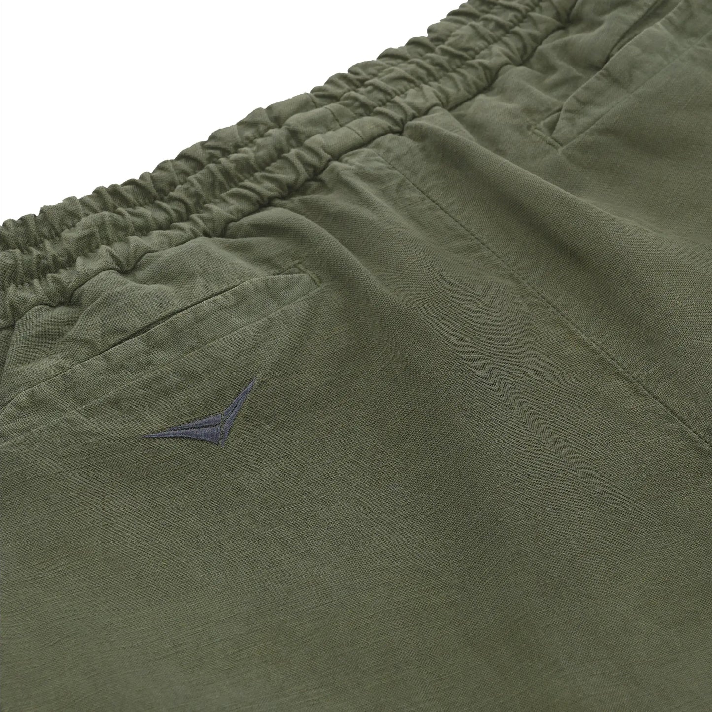 Sease Summer Mindset Cotton Drawstring Pants in Sage Green - SARTALE