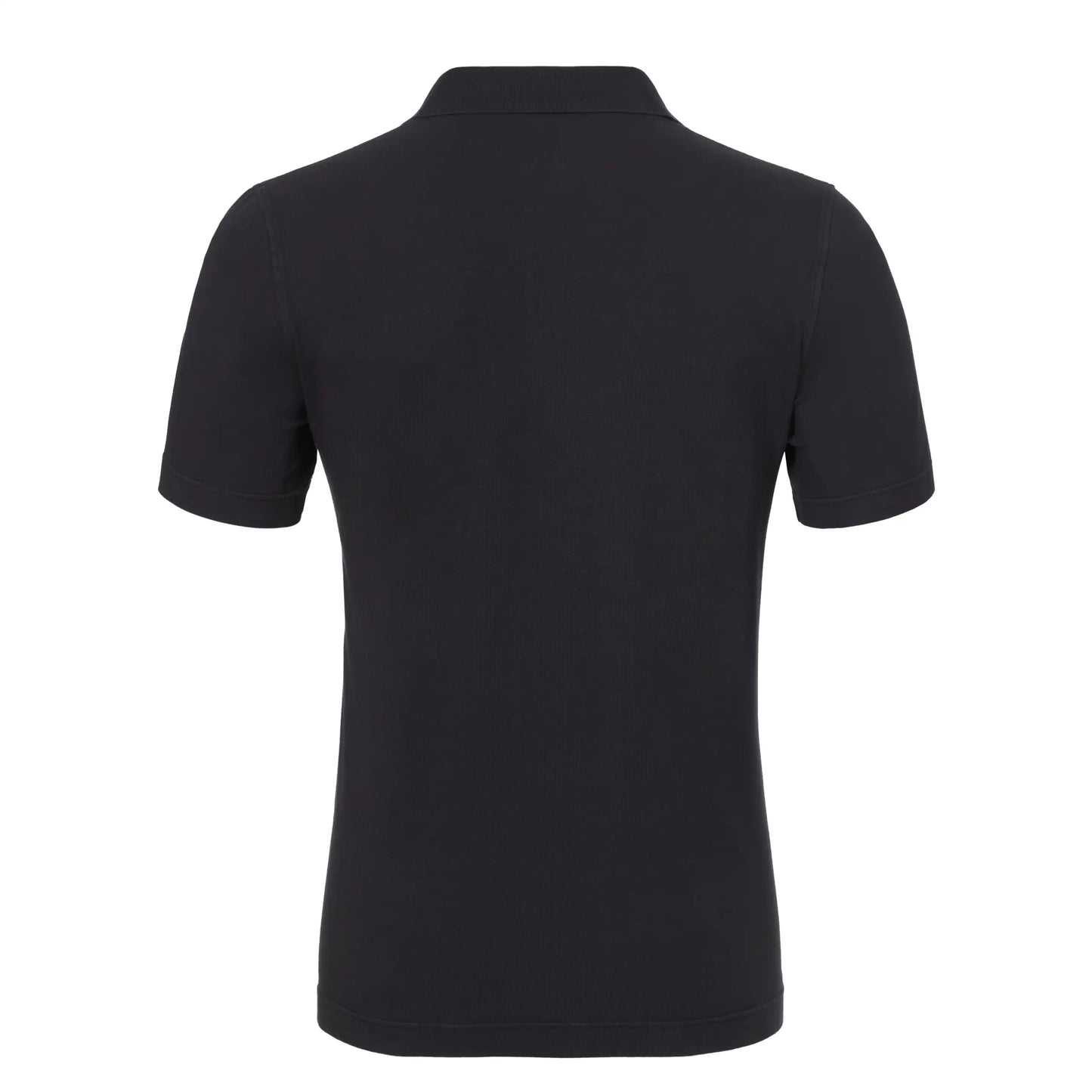 Sease T - Shirt Crew Cotton Jersey Polo T - Shirt in Graphite - SARTALE