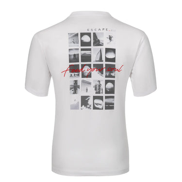 Sease TS Titus Short Sleeve T - Shirt in Off White - SARTALE