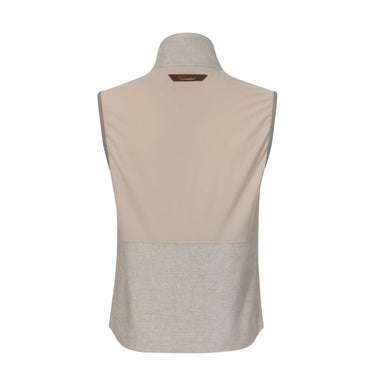 Sease V - 8 3 Layers Linen Vest in Beige - SARTALE
