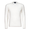 Sease Virgin Wool Crew - Neck Sweater in White - SARTALE