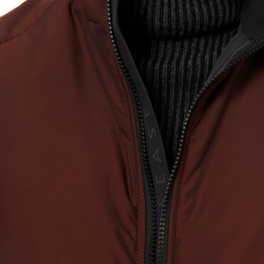 Sease Wool and Nylon - Blend Vest in Bordeaux - SARTALE