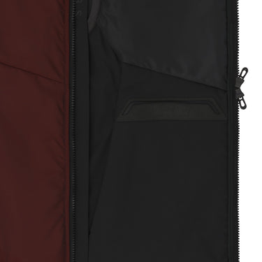 Sease Wool and Nylon - Blend Vest in Bordeaux - SARTALE