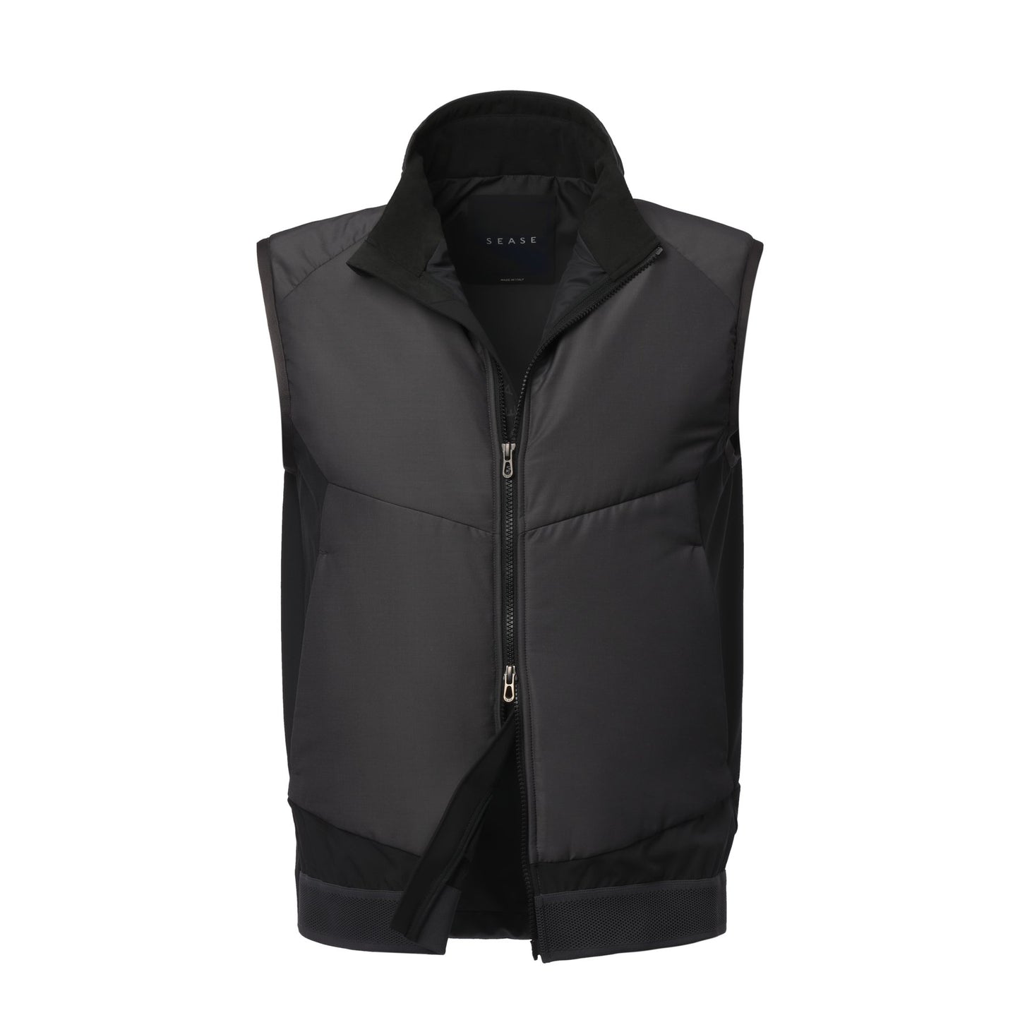 Sease Wool and Nylon - Blend Vest in Grey - SARTALE