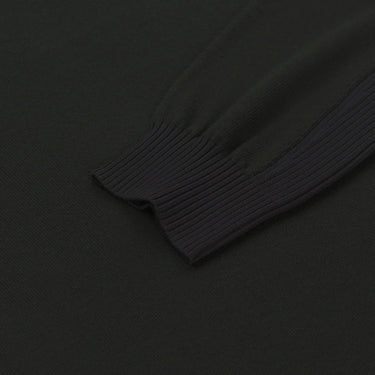 Sease Wool Whole Turtleneck Sweater in Dark Green - SARTALE