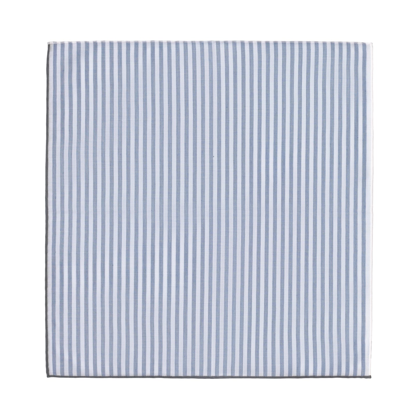 Simonnot Godard Cotton Pocket Square in Blue and White - SARTALE