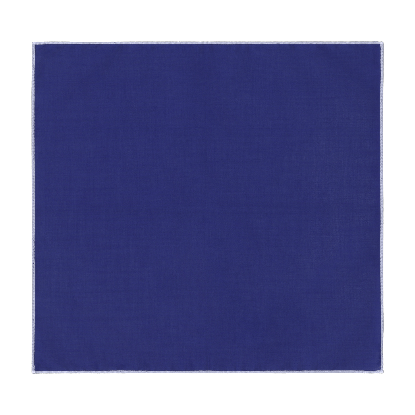 Simonnot Godard Cotton Pocket Square in Indigo and White - SARTALE