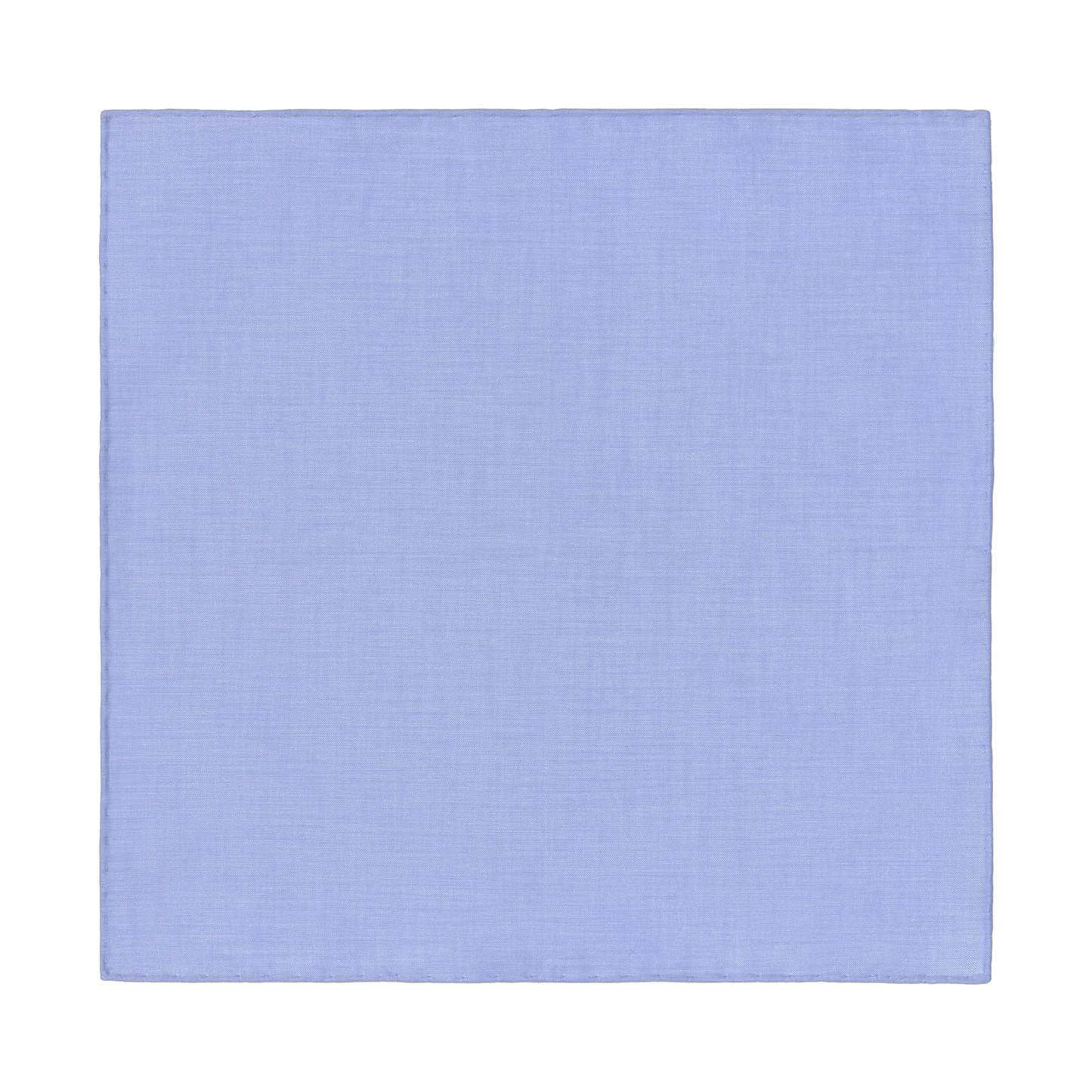 Simonnot Godard Cotton Pocket Square in Light Blue - SARTALE