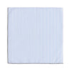 Simonnot Godard Cotton Pocket Square in Light Blue and White - SARTALE