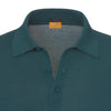 Svevo Slim - Fit Cotton Pine Green Polo Shirt - SARTALE