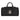 Tardini Smooth Leather Travel Bag in Black - SARTALE