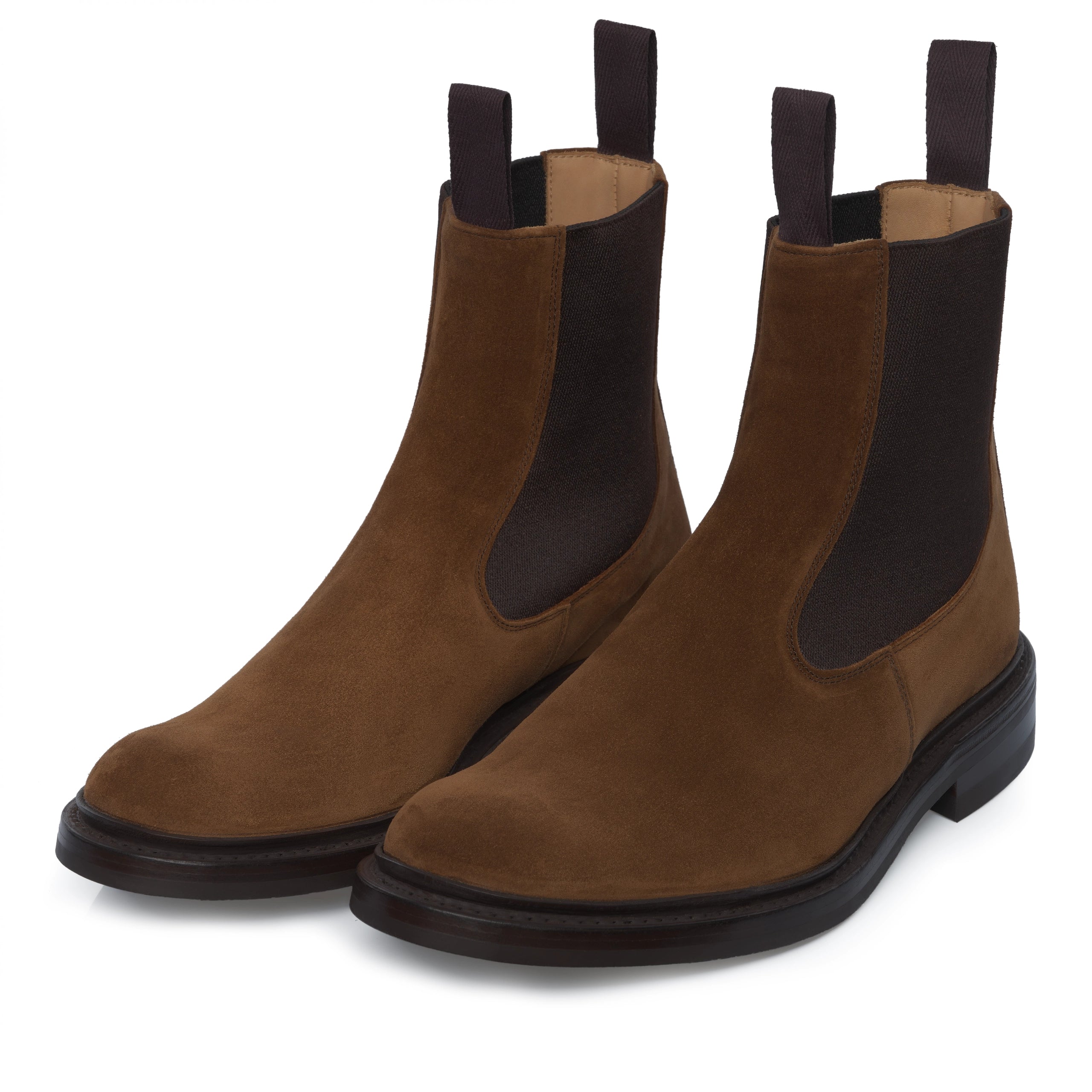 Slip-On-Chelsea-Stiefel „Stephen“ aus Wildleder in Cubana