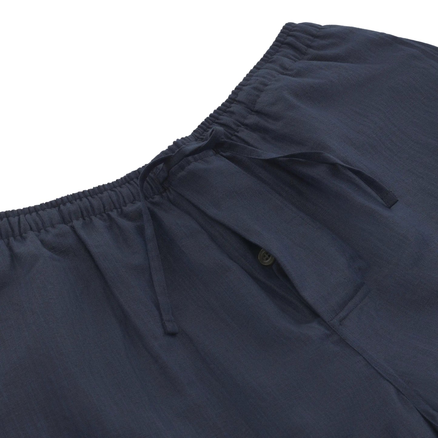 Zimmerli Linen - Cotton Blend Shorts in Midnight Blue - SARTALE