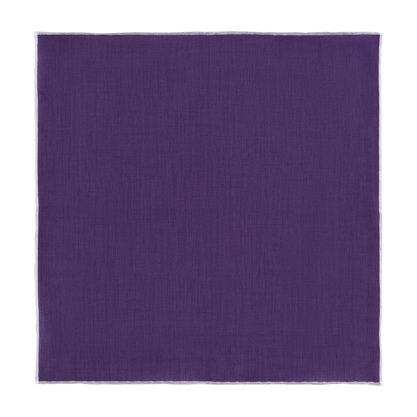 Cotton Pocket Square in Purple