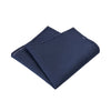 Simonnot Godard Linen Pocket Square in Dark Blue - SARTALE