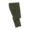 Rota Slim-Fit Cotton and Cashmere-Blend Pleated Trousers in Green - SARTALE
