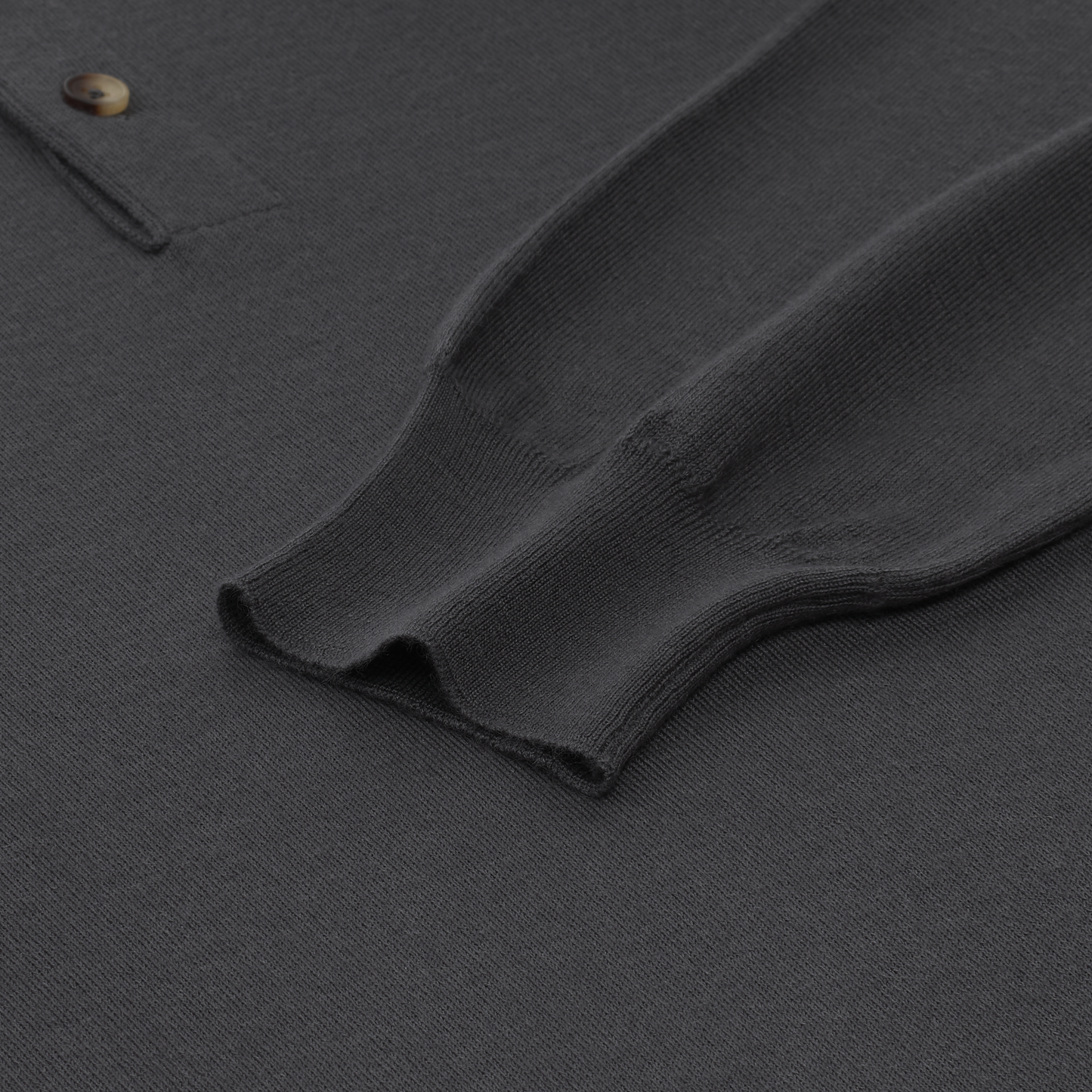 Svevo Cashmere and Silk-Blend Long Sleeve Polo Shirt - SARTALE
