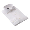 Finamore Finest Alumo-Cotton Dress Shirt in White - SARTALE