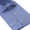 Finamore Finest Alumo-Cotton Napoli Shirt in Blue - SARTALE