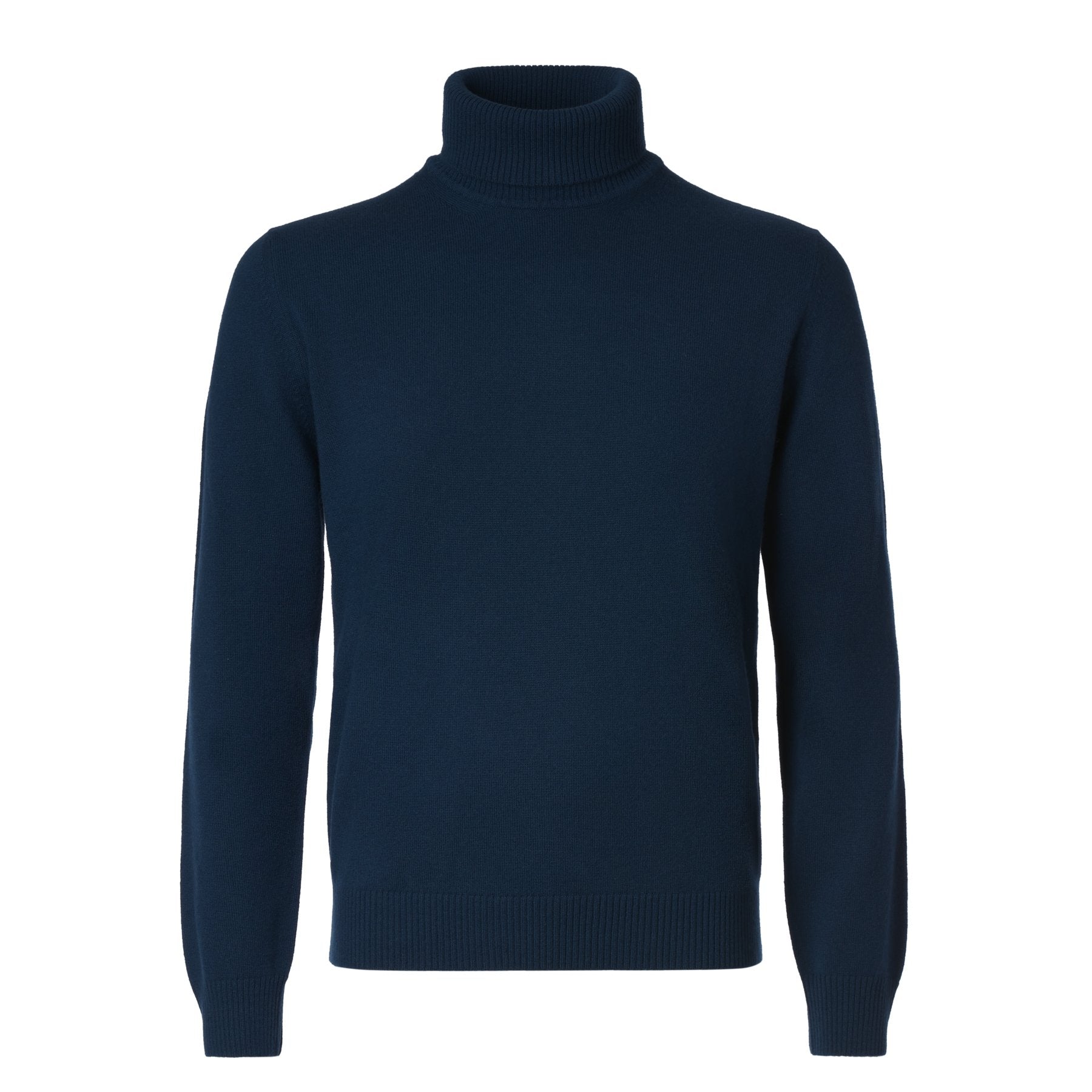 Luigi Borrelli Turtleneck Virgin Wool And Cashmere-blend Sweater In 