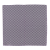 Checked Silk and Cotton-Blend Pocket Square in Purple
