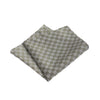 Simonnot Godard Checked Silk and Cotton-Blend Pocket Square in Olive Green - SARTALE