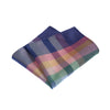 Simonnot Godard Checked Multicolor Cotton Pocket Square (2) - SARTALE