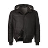 Alfredo Rifugio Quilted Hooded Leather Jacket - SARTALE