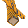 Silk Printed Yellow Tie with Design