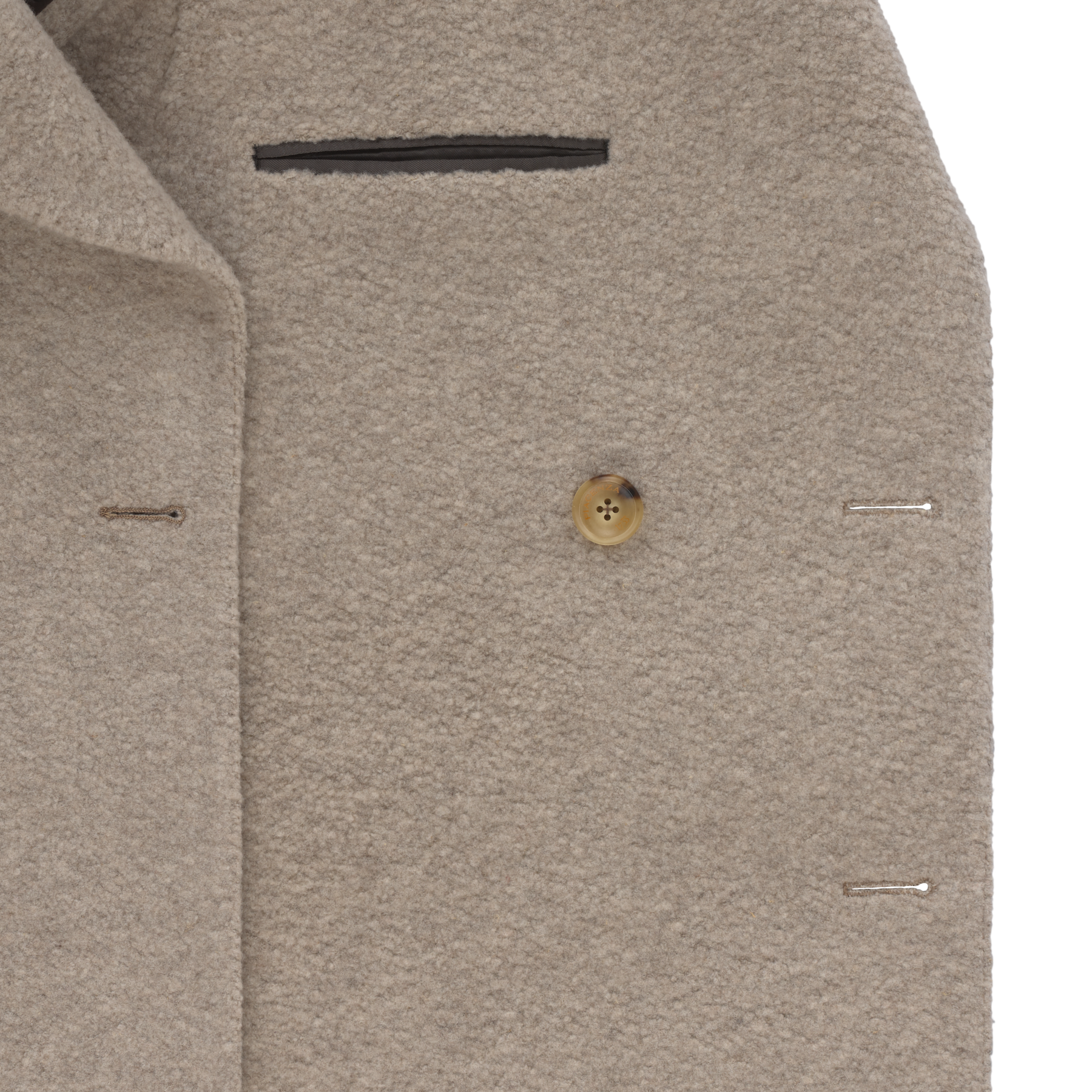 Piacenza Cashmere | Double-Breasted Virgin Wool and Cashmere-Blend