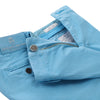 Regular-Fit Stretch-Cotton Trousers in Light Blue