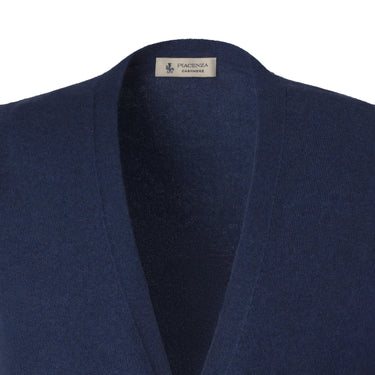 Piacenza Cashmere Cashmere Gilet in Blue - SARTALE