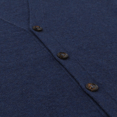 Piacenza Cashmere Cashmere Gilet in Blue - SARTALE
