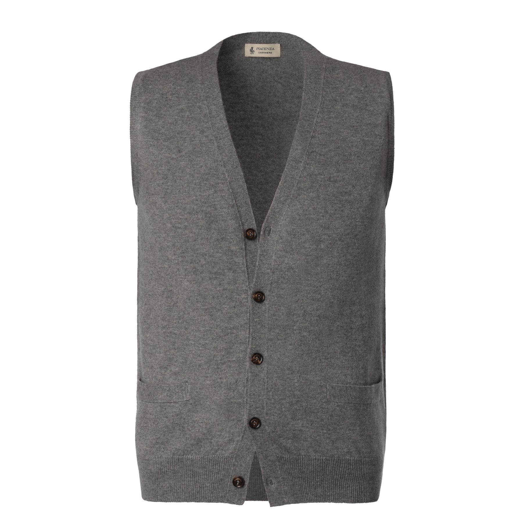 Cashmere Gilet in Grey