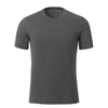 Reda Active T-Shirt aus Merino-Schurwolle mit Rundhalsausschnitt in Grau