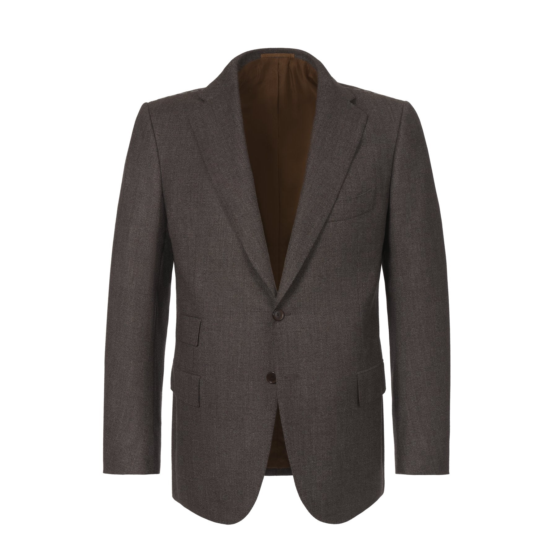 Cesare Attolini Single-Breasted Wool and Cashmere-Blend Suit in Brown ...