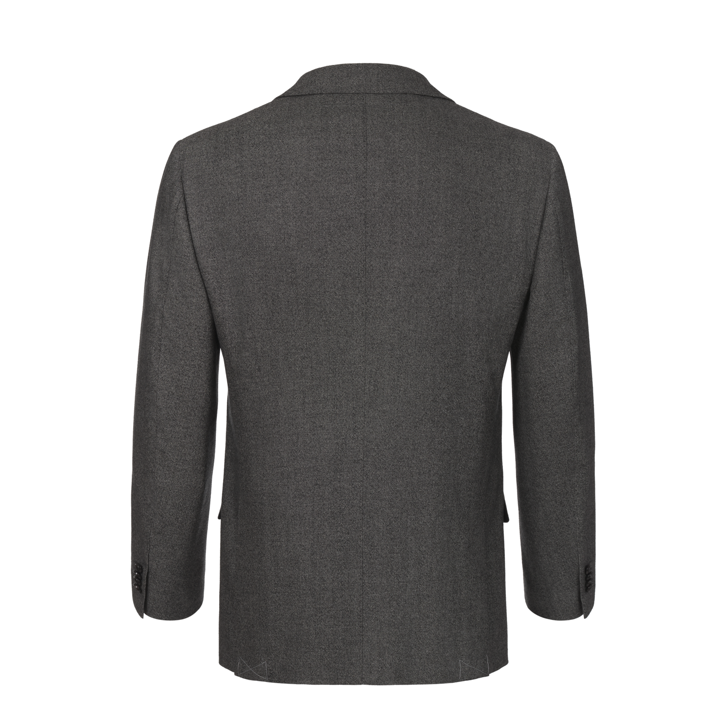 Cesare Attolini Single-Breasted Wool Suit in Grey - SARTALE