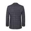 Cesare Attolini Single-Breasted Checked Wool, Silk and Cashmere-Blend Jacket in Grey and Blue - SARTALE
