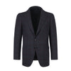 Cesare Attolini Single-Breasted Glencheck Wool Jacket in Dark Blue - SARTALE